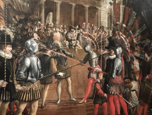 Waffen und Macht in Renaissance Europa: eine Ausstellung in Engelsburg. Rom