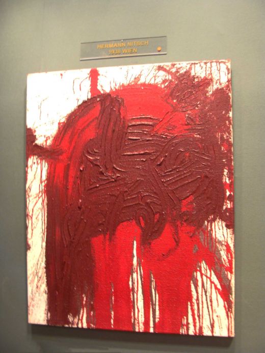 Malerei von Hermann Nitsch